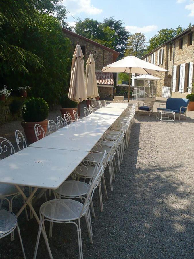 Manoir Majestueux A Satillieu Avec Piscine Privee Esterno foto