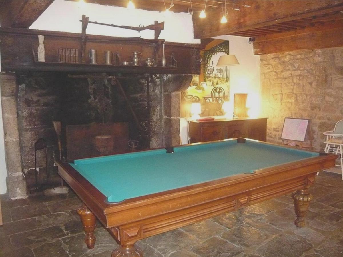 Manoir Majestueux A Satillieu Avec Piscine Privee Esterno foto