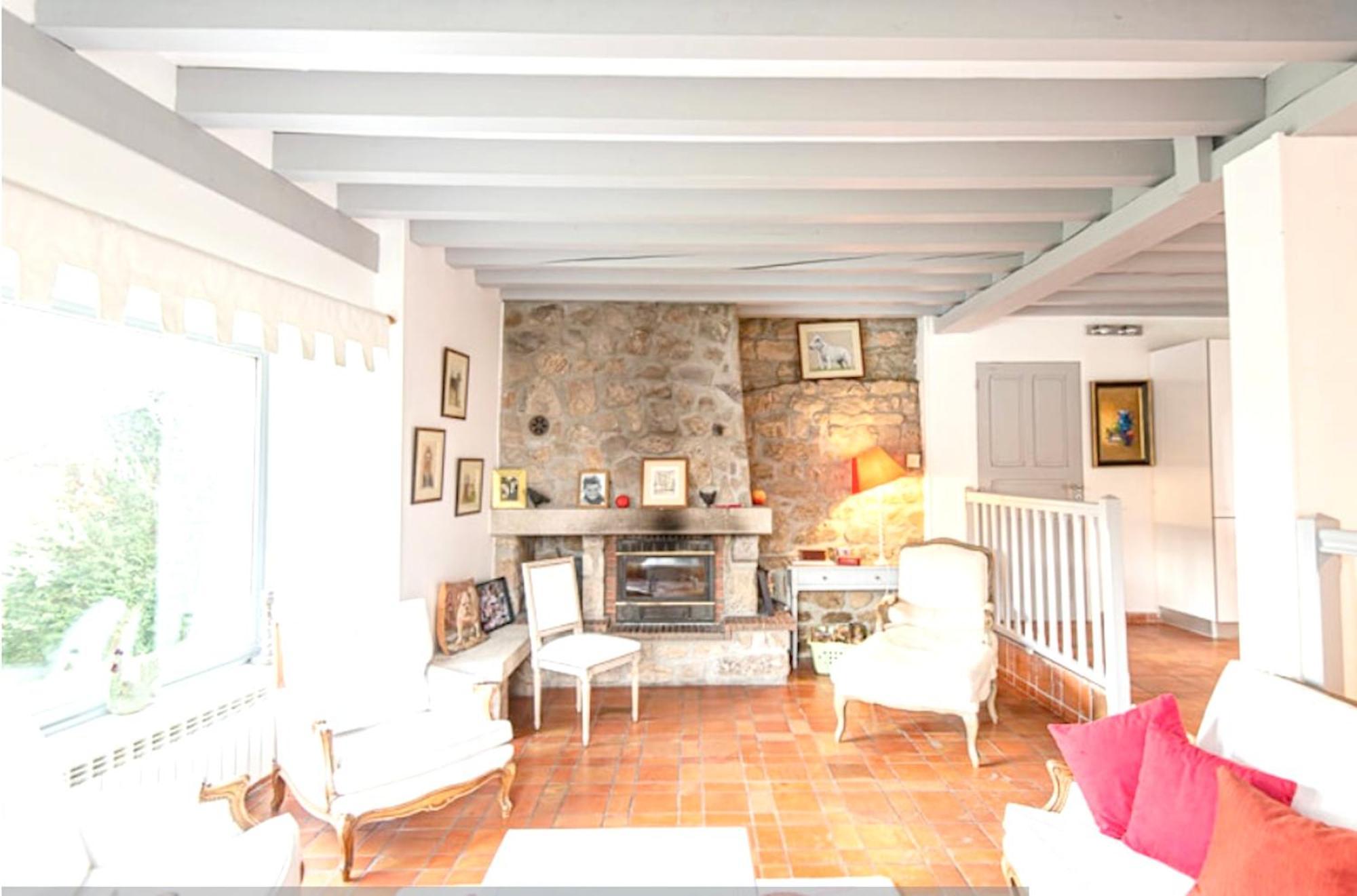 Manoir Majestueux A Satillieu Avec Piscine Privee Esterno foto
