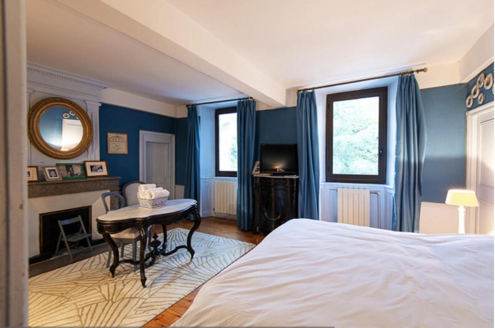 Manoir Majestueux A Satillieu Avec Piscine Privee Esterno foto